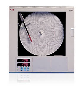 ABB C1901 Single Pen Circular Chart Recorder