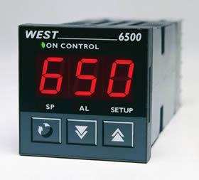 West N6500 1/16th DIN Simplified Temperature Controller