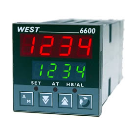 West N6600 1/16th DIN Plastics Controller