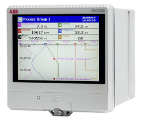 ABB RVG200 Touch Screen Videographic Recorder