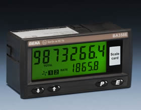 BEKA 4/20mA Loop Powered Rate Totaliser Intrinsically Safe Panel Mounting – BA358E