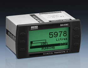 BEKA Flow Batch Controller Intrinsically Safe Panel Mounting – BA458C